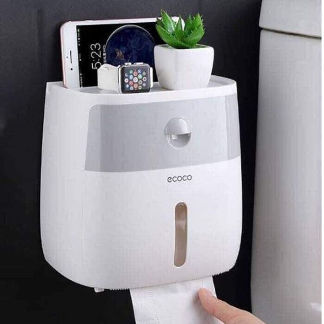 Hộp đựng giấy vệ sinh 2 tầng Coco