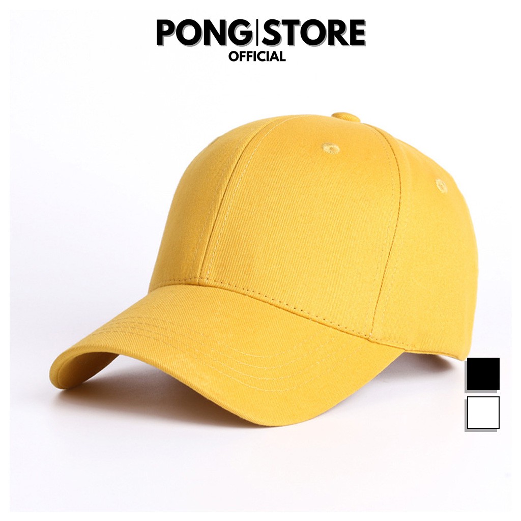 Mũ Lưỡi Trai Nam Nữ Basic Phong Cách Hàn Quốc, Nón Kết Unisex Chất Liệu Siêu Bền Với 5 Phối Màu