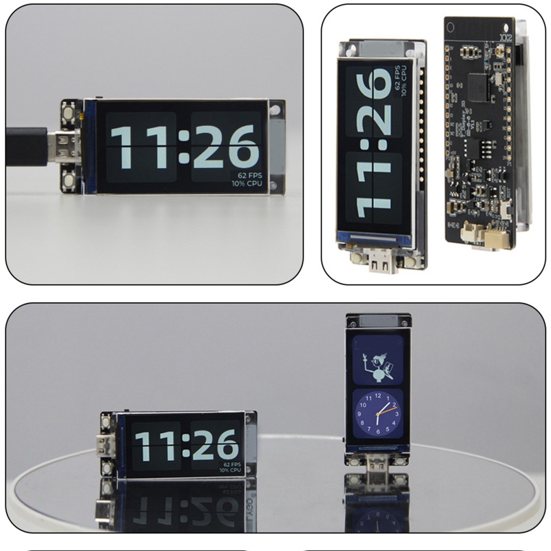 Mô Đun Phát Triển Wifi GODD T-Display-S3 Không Dây Màn Hình LCD BT5 0 ESP32-S3R8 2 Lõi