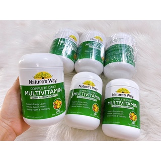Viên uống Tảo Nature Way Multivitamin Chống lão hóa 200 viên.