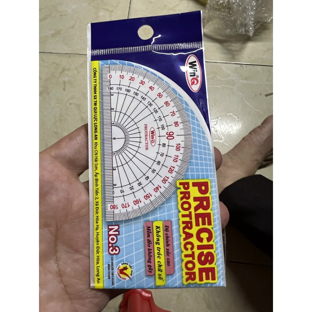 Thước kẻ học sinh, Thước kẻ WinQ đo độ/Eke/ thước dẻo 20cm-30cm