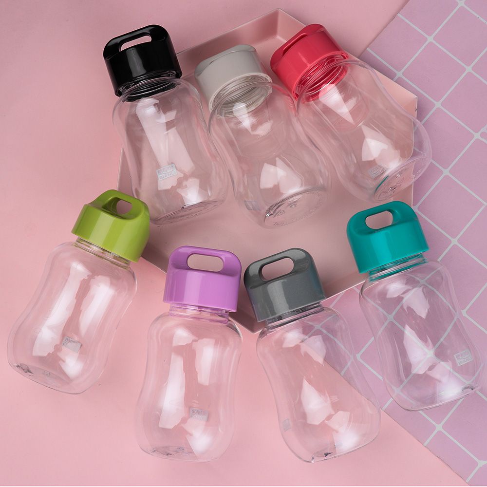 TARSURE 180Ml Portable Plastic Colorful Water Bottle School Water Bottles For Children Mini Cute/Multicolor
