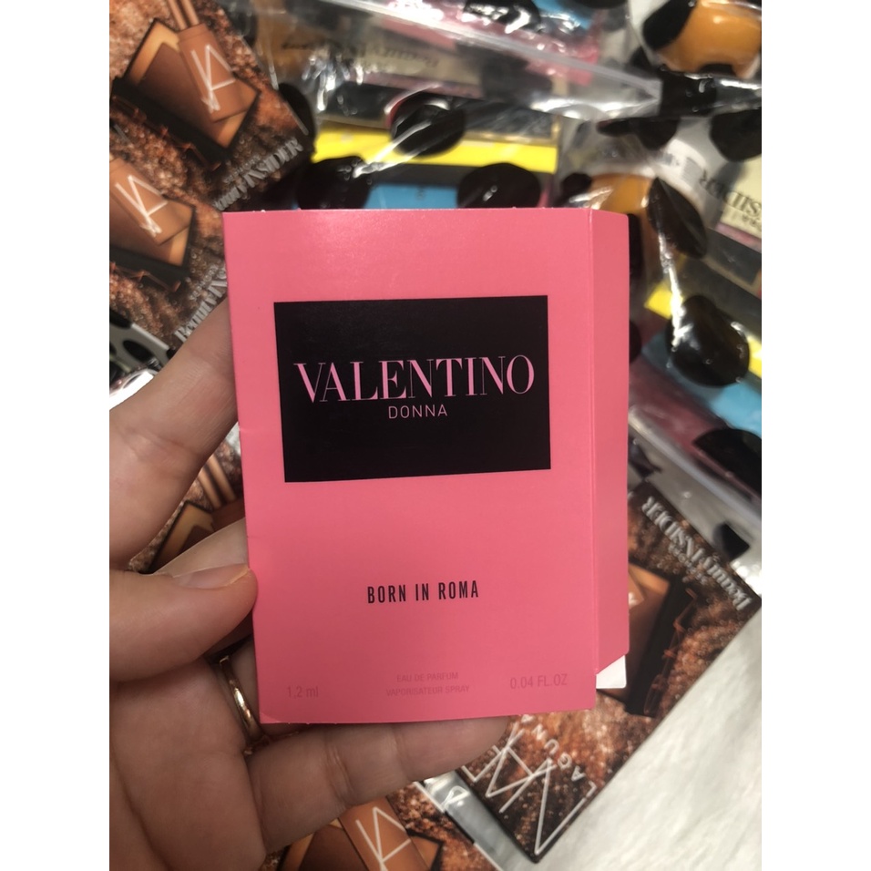 VIAL Sample Nước Hoa Mini Valentino Donna  Eau De Parfum 1.2ml