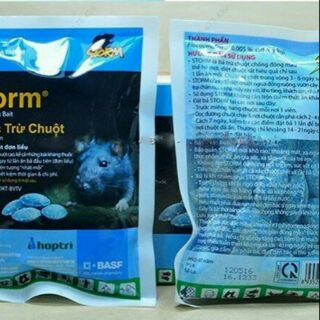 Bộ 2 thuốc diệt chuột STorm Đức