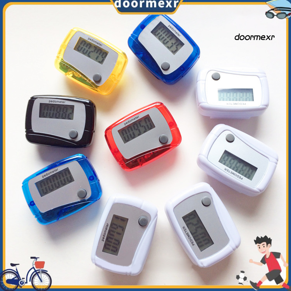 Máy Đếm Bước Chạy Bộ Mini Dootyj Màn Hình Lcd