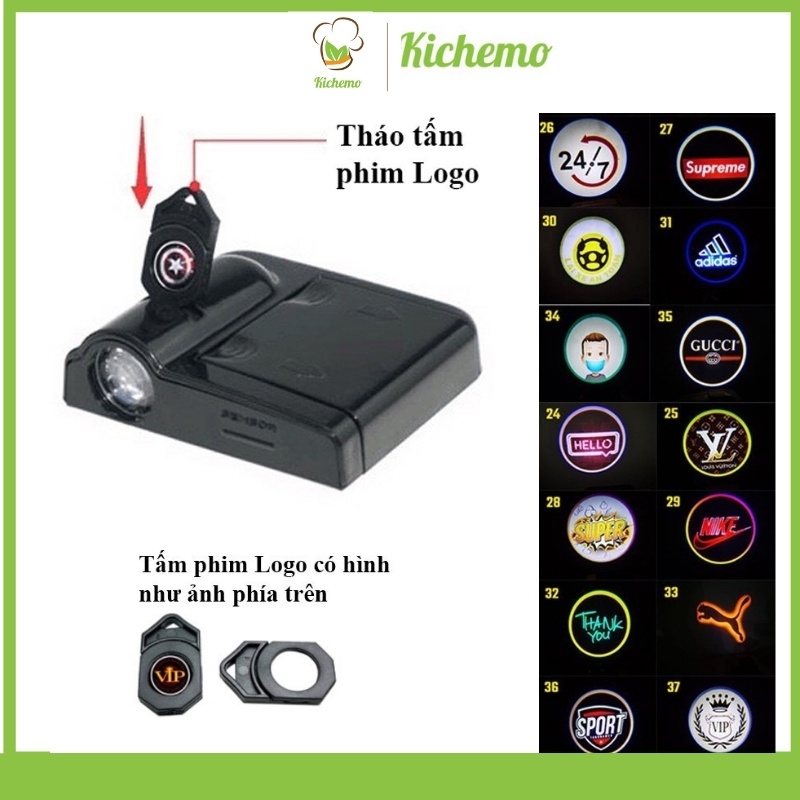 Tấm phim đèn chiếu logo xe thương hiệu Cửa Ô Tô Xe Hơi