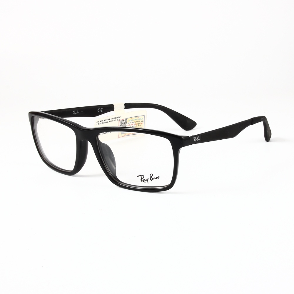 Gọng Kính Nam RAYBAN RB7056F- Đen hàng chính hãng Full Box