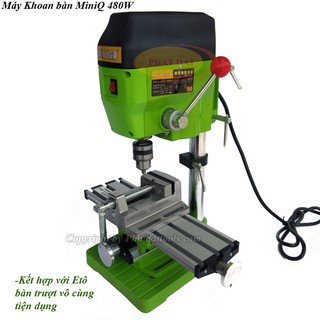 Máy khoan bàn Mini công suất 480W cực khỏe,chạy êm