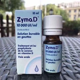 Vitamin d3 Zymad 10000UI 10ml chống còi xương Pháp, vitamine zyma d hấp thu canxi, calcium