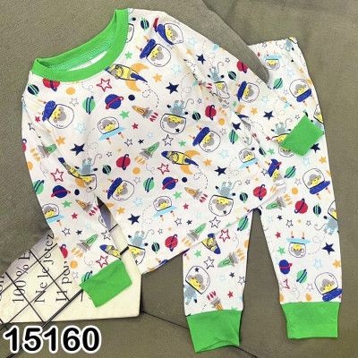 Bộ dài thun bé trai Bigbaby 9-22kg, chất thun cotton mềm mát nhiều mẫu cho bé
