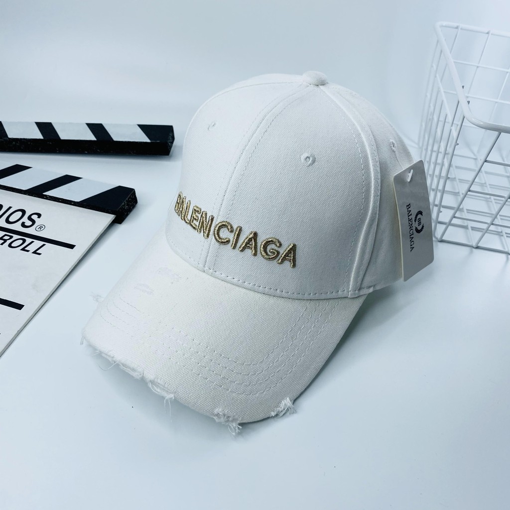 Mũ lưỡi trai nam, nón kết nữ balenciiiaga rách siêu hot độc lạ phong cách xì teen