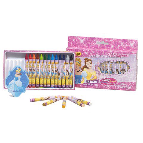 Bút Sáp Màu Thiên Long Disney Princess CR-C029/PR
