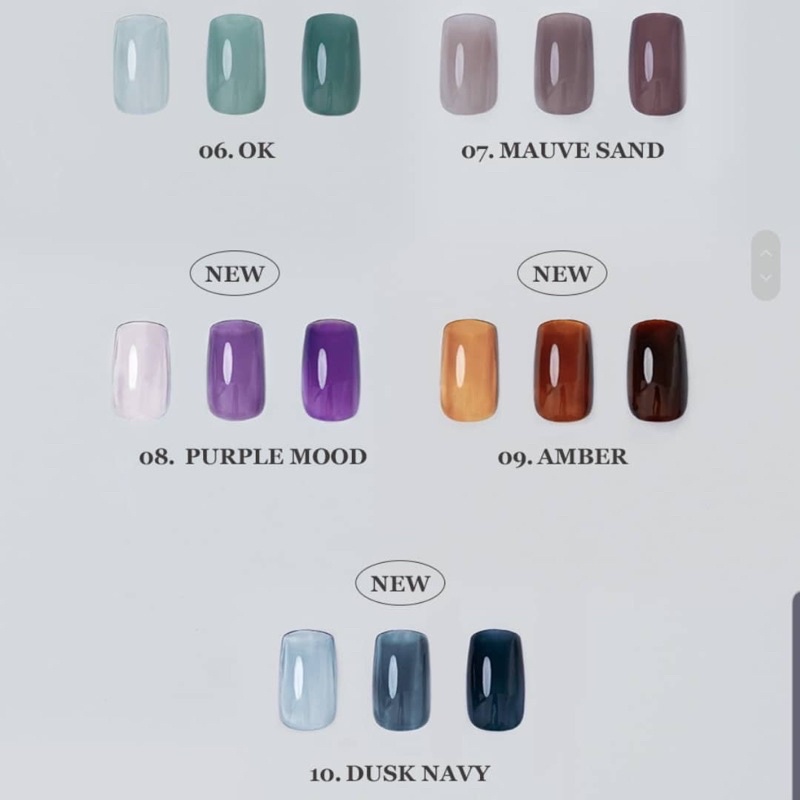 Bộ sưu tập sơn móng tay ROMAND PEBBLE NAIL