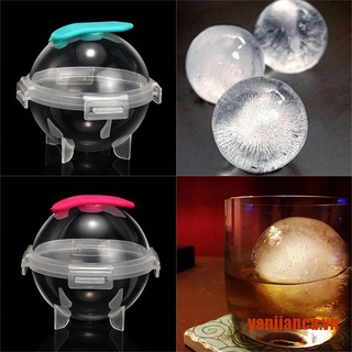 Khuôn silicone làm đá viên hình tròn 6cm