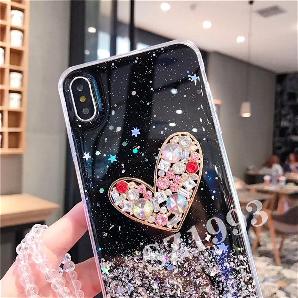 Thời Trang Ốp Điện Thoại Tpu Dẻo In Hình Bầu Trời Sao Tình Yêu Cho Oppo R17 R17pro R15 R15pro F1plus R9s F3plus