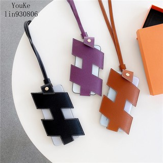 Hermès Túi Da Đựng Điện Thoại Đeo Chéo Thời Trang Xiaohongshu HERMES Style H