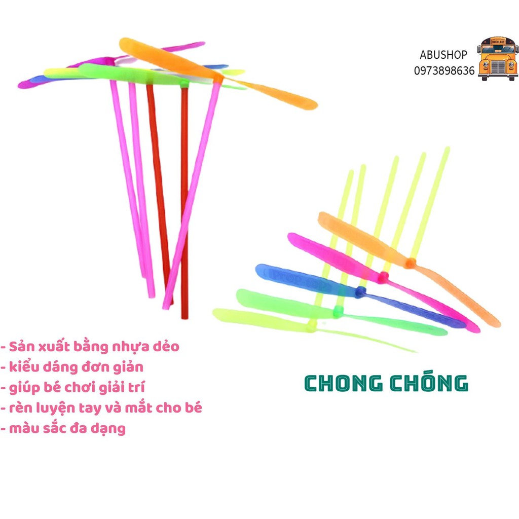 Chong chóng quay - Đồ chơi trẻ em tiện lợi độc đáo, kích thích bé vận động, vui chơi A65