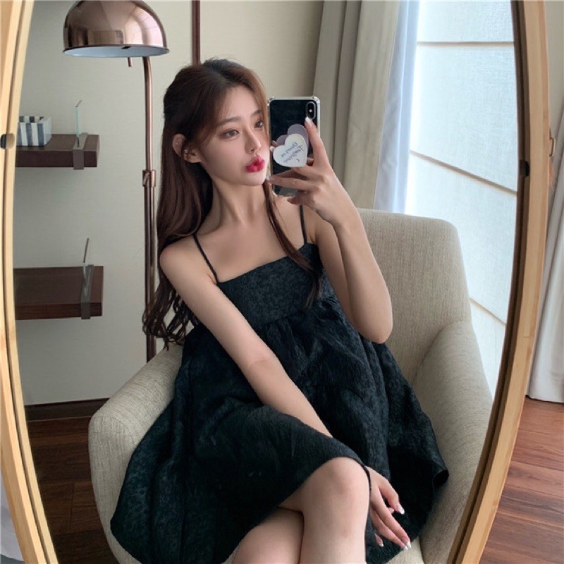 Váy Babydoll Tầng Hai Dây