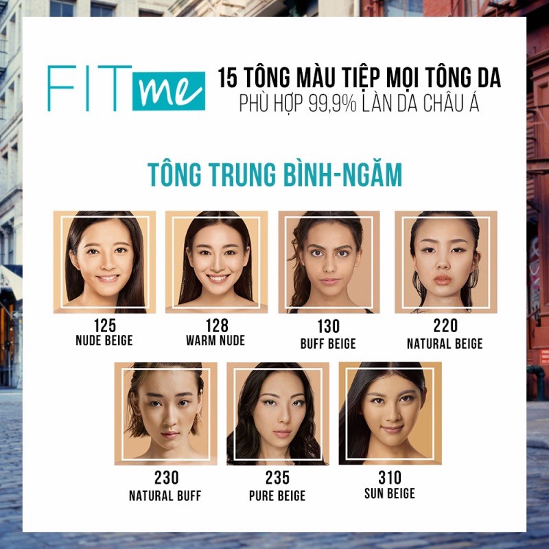 KEM NỀN MAYBELLINE NEW YORK FITME ( MẪU MỚI CÓ VÒI NHẤN) | BigBuy360 - bigbuy360.vn