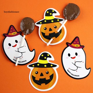 50 thẻ giấy chủ đề Halloween độc đáo chất lượng cao