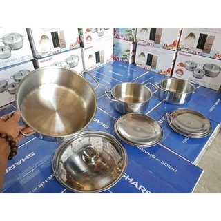 Bộ 3 nồi inox