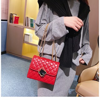 TÚI XÁCH NỮ ĐEO CHÉO HÌNH VUÔNG LOGO HÌNH THOI HOT TREND MẪU MỚI NN309395