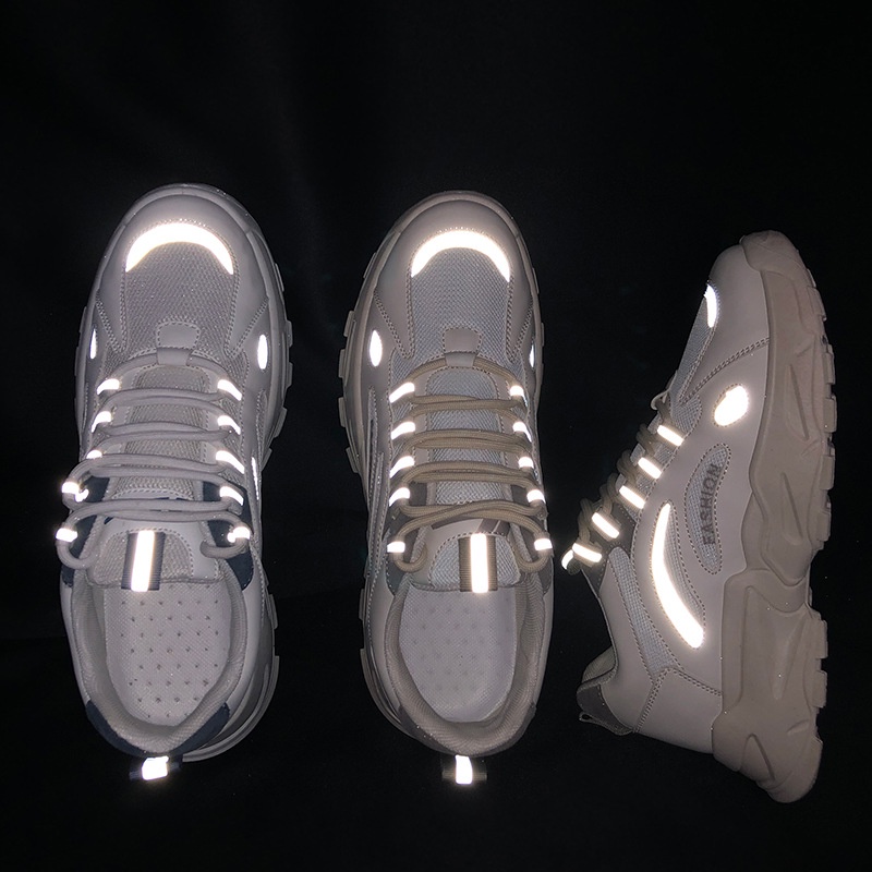 Giày Sneaker Thể Thao Nam G69 Màu Trắng Cao Cấp Phản Quang Kiểu Dáng Thời Trang Hàn Quốc Đẹp Giá Rẻ A1