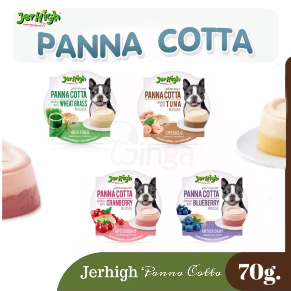 KEM PANNA COTTA JERHIGH CHO CHÓ 70GR