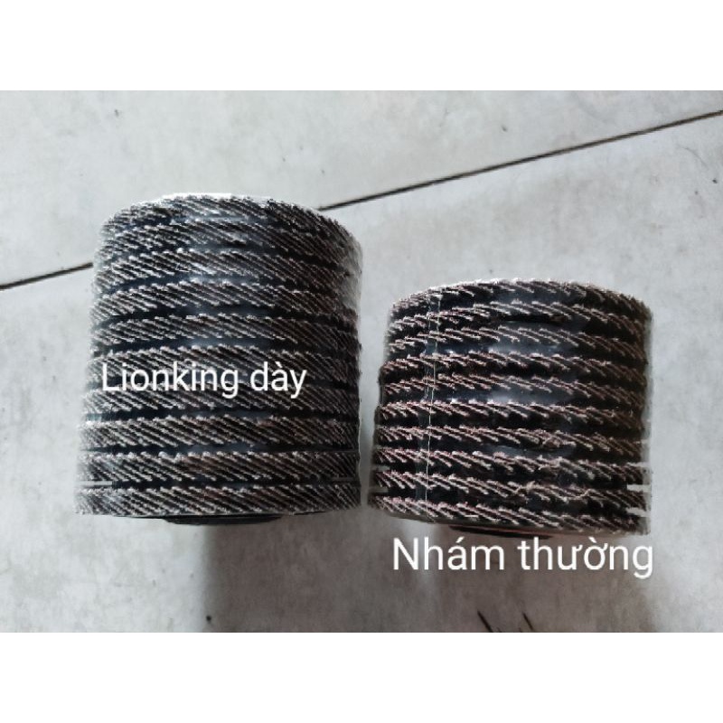 1 cái nhám xếp dày đủ size