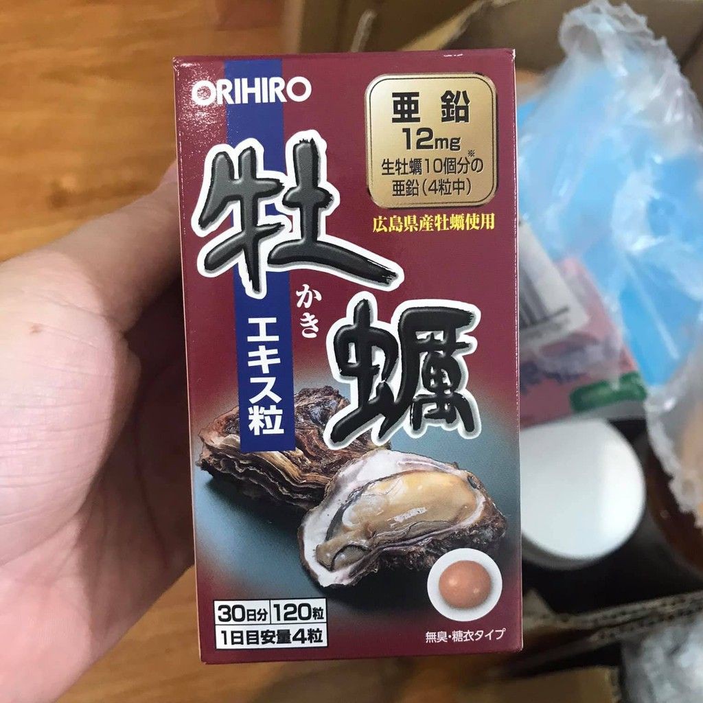 HÀU NHẬT - Tinh Chất Hàu Tươi Orihiro Nhật Bản - Viên Uống Hầu Tươi - myphamchinhhangladycare