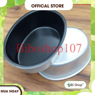 🎶Khuôn oval/ bầu dục chống dính cao cấp M-D04 (12x9x4)🎶