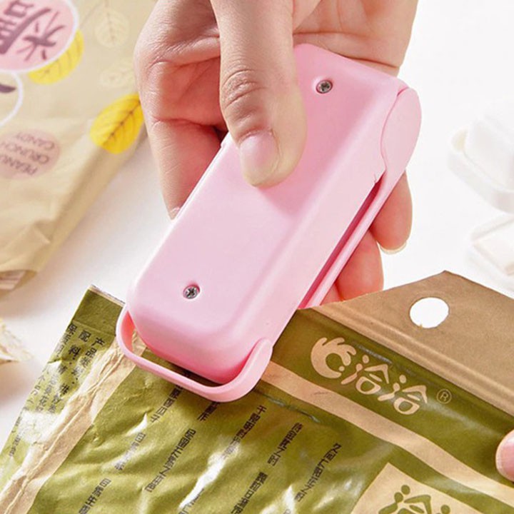 ❤️Free Ship❤️ Máy dán miệng túi mini cầm tay bảo quản thực phẩm tiện lợi - hàng đúng chất lượng