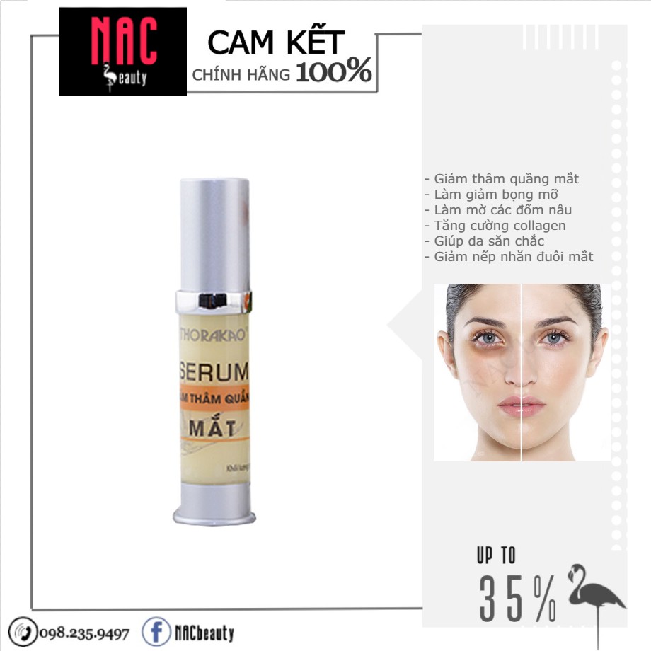 Serum Giảm Thâm Quầng Mắt Thorakao 10g