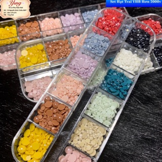 Set hạt trai yhb mix size hơn 2000 viên