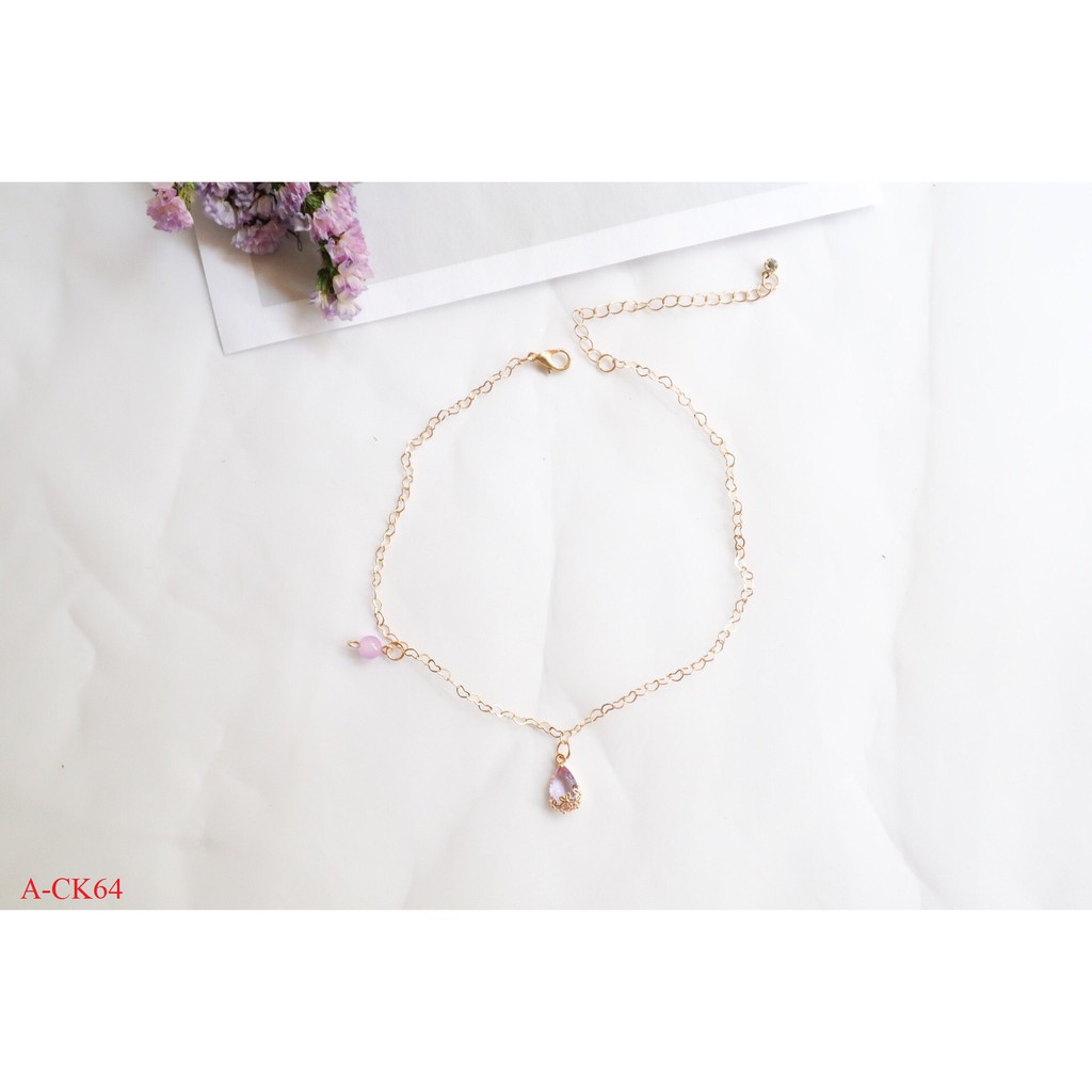 Chocker xinh BST màu tím A-ck60-65 Mayconner