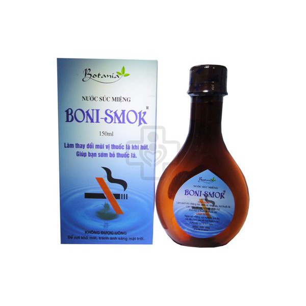 Nước Súc Miệng BONI-SMOK - GIÚP BẠN SỚM BỎ THUỐC LÁ