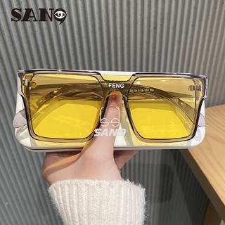 Kính mát chống tia uv phong cách retro hàn quốc dành cho nữ