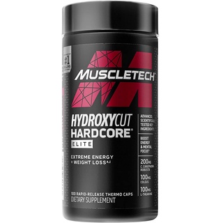 Muscletech Hydroxycut Hardcore Elite - Viên Giảm Mỡ Cấp Tốc, Giảm Cân Mạnh Mẽ