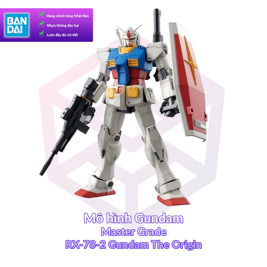Mô Hình Gundam Bandai MG RX-78-2 Gundam The Origin 1/100 GTO [GDB] [BMG]