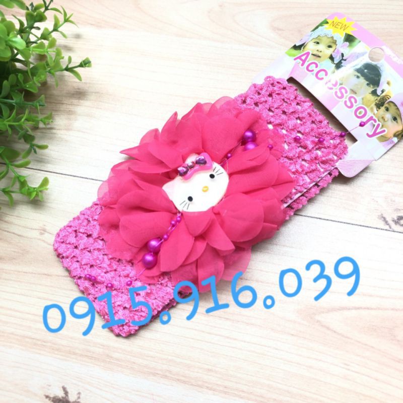 Băng đô bé gái hình mèo dễ thương