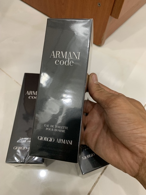 [Mã COSSALE27 giảm 80K đơn 1000K] Nước hoa armani code pour homme 75ml full seal | BigBuy360 - bigbuy360.vn