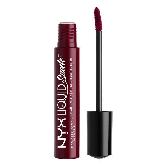 Son kem NYX Liquid Suede Cream Lipstick mềm mại và sánh mịn - VINTAGE ( Đỏ rượu vang )