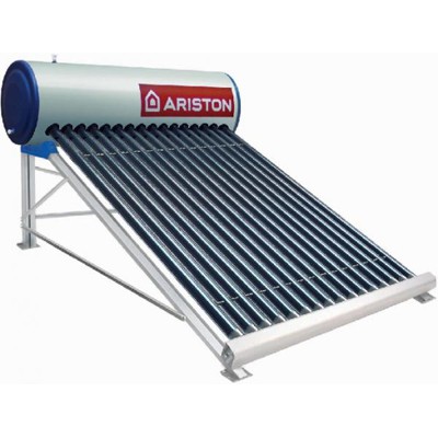 Máy nước nóng NLMT Ariston ECO 1812 25 T N SS (150L)với hệ thống ống chân không cho phép làm nước nóng nhanh và hiệu quả