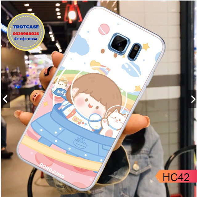 [ HÀNG MỚI ] Ốp lưng Samsung Note Fe / S6/S7/S6 Edge / S7 Edge - in hình 3D tách nền trên ốp dẻo trong siêu đẹp | BigBuy360 - bigbuy360.vn