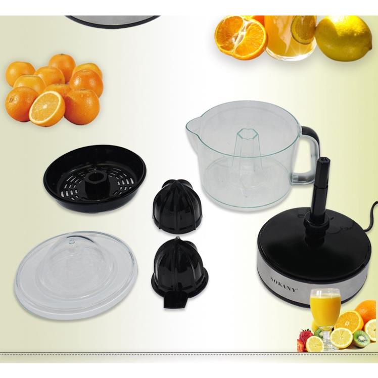 Máy vắt cam tự động đa năng SOKANY chất lượng tốt, dễ dàng tháo lắp vệ sinh, cực kỳ tiện dụng cho chị em nội trợ D274
