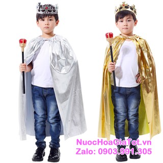 Quyền trượng vua chúa nữ hoàng phụ kiện hóa trang Halloween bé trai gái nam nữ