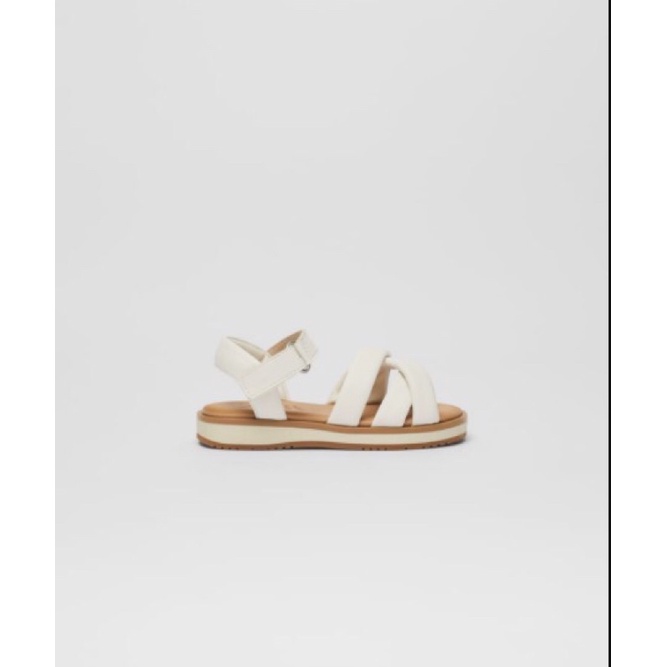 [KIDDO] Dép sandals trắng quai đan siêu yêu, nhãn hiệu Zara kids bé gái ạ