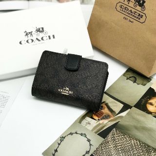 😍VÍ COACH NẮP GÀI MINI CHUẨN HÃNG😍