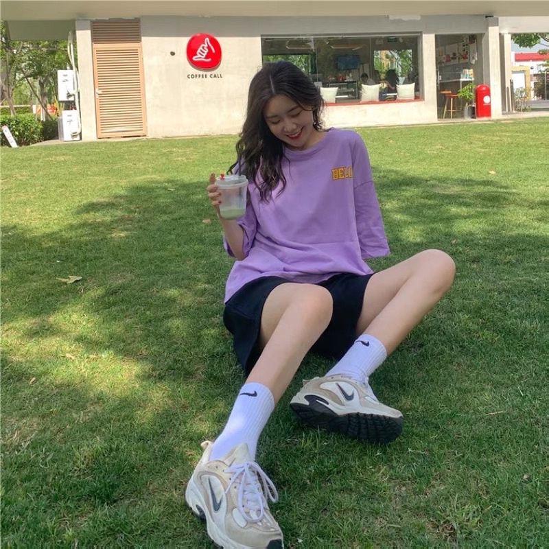 Áo thun tay lỡ nam nữ, áo phông studio1996 unisex chất cotton in hình BELOED