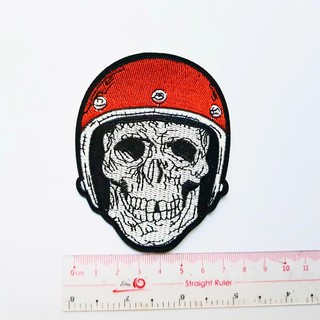 Sticker vải, patch ủi skull dán quần áo